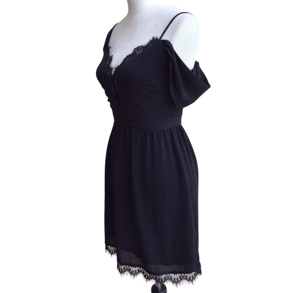 WAYF Black Mini Dress Revolve Nordstrom NEW - Picture 6 of 9